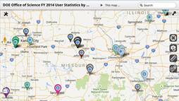 More than 200 scientists from across Missouri performed research at user facilities in other states. For example, scientists at Lincoln University, Pfizer Inc., and the University of New South Wales all conducted studies using resources at the Advanced Light Source in California.