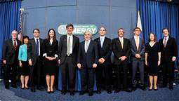 DOE Program Directors, DOE Secretary, and 2013 Lawrence Awardees